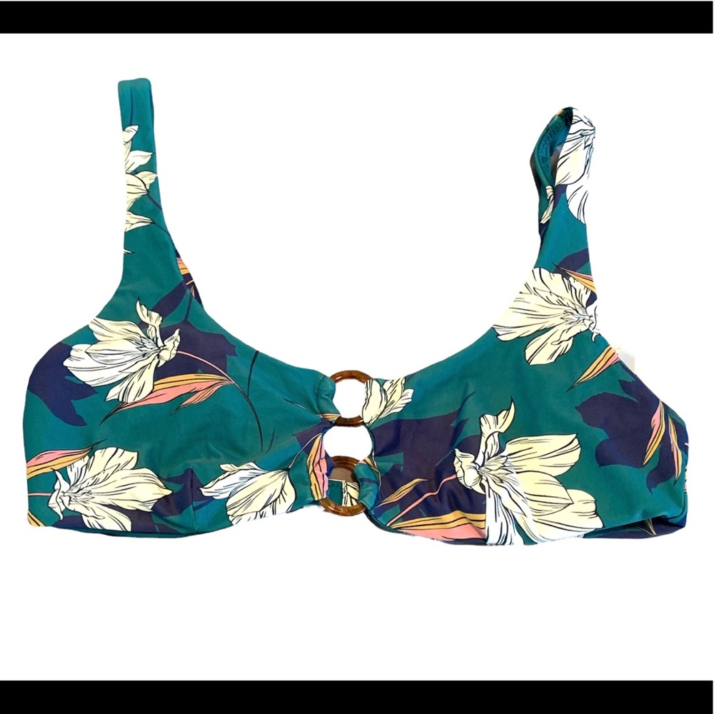 O’Neill floral bikini top